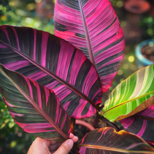 Banánovník panašovaný (Musa acuminata) ´NONO HOT PINK´ - výška 140-160 cm, kont. C10L